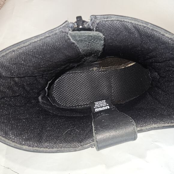 Dingo Boots 12D Rev Up Zipper Up Square Toe Biker Motorcycle DI19090 - Picture 8 of 15